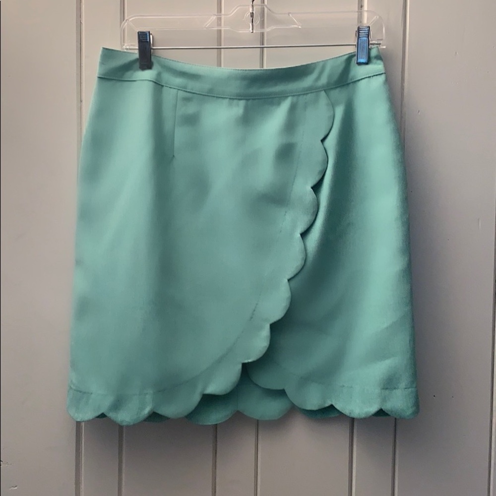 Turquoise Skirt